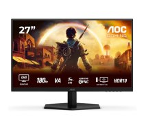 AOC Q27G42XNE | 27 " | VA | QHD | 16:9 | 180 Hz | 1 ms | 2560 x 1440 pixels | 300 cd/m² | HDMI ports quantity 2 | Black