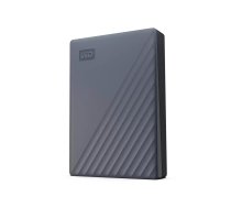 External HDD WESTERN DIGITAL My Passport WDBRMD0050BGY-WESN 5TB USB-C Colour Grey WDBRMD0050BGY-WESN