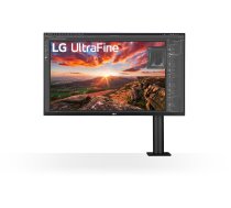 LCD Monitor LG 31.5" Panel IPS 3840x2160 16:9 60Hz 5 ms Speakers Swivel Pivot Height adjustable Tilt Colour Black 32UN880K-B