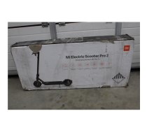 SALE OUT. Xiaomi Mi Electric Scooter Pro 2 (Black) | Xiaomi Mi Electric Scooter Pro 2 | 600 W | 25 km/h | 3 month(s) | Black | DAMAGED PACKAGING, USED, REFURBISHED, MISSING ACCESSORIES