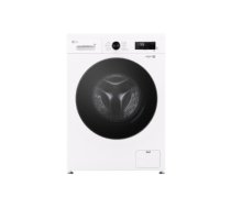 LG Washing machine | F4X1009NWB | Energy efficiency class A | Front loading | Washing capacity 9 kg | 1400 RPM | Depth 55 cm | Width 60 cm | Display | LED | Steam function | Direct drive | Wi-Fi | White