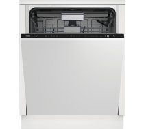 BEKO Dishwasher | BDIN36532 | Built-in | Width 60 cm | Number of place settings 15 | Number of programs 6 | Energy efficiency class D | Display | White
