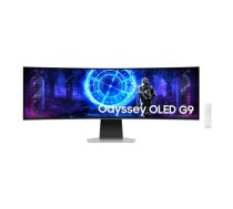 Samsung | LS49DG950SUXEN Odyssey G9 G95SD | 49 " | OLED | DQHD | 32:9 | 240 Hz | 5120 x 1440 pixels | 250 cd/m² | HDMI ports quantity 1 | Silver