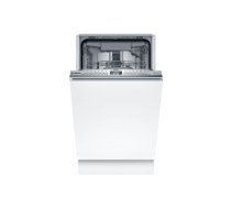 Bosch Dishwasher | SPT4EMX17E | Built-in | Width 45 cm | Number of place settings 10 | Number of programs 6 | Energy efficiency class B | Display | White
