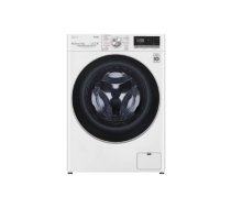 LG | Washing Machine With Dryer | F2DV5S7S1E | Energy efficiency class D | Front loading | Washing capacity 7 kg | 1200 RPM | Depth 46 cm | Width 60 cm | Display | LED | Drying system | Drying capacity 5 kg | Steam function | Direct drive | Wi-Fi | White