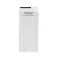 Candy Washing Machine | TCA284TM5-S | Energy efficiency class A | Top loading | Washing capacity 8 kg | 1200 RPM | Depth 60 cm | Width 41 cm | Display | Digit | White