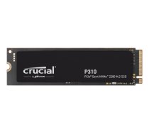 SSD CRUCIAL 800xTBW rating Read speed 7100 MB/s Write speed 6000 MB/s NVMe Yes PCI Express 4.0 M.2 4000 GB P310 CT4000P310SSD8