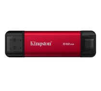 External SSD KINGSTON 512GB 3D NAND Write speed 950 MBytes/sec Read speed 1050 MBytes/sec SPSD/512GB