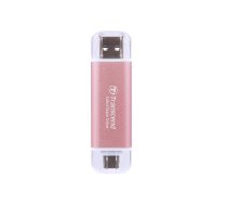 External SSD TRANSCEND ESD310 512GB USB-C USB 3D NAND Write speed 900 MBytes/sec Read speed 1050 MBytes/sec TS512GESD310P