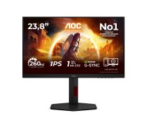 LCD Monitor AOC 23.8 " 1920 x 1080 pixels Full HD Native aspect ratio 16:9 LED Flat 24G4ZR