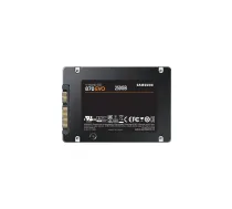 SSD SAMSUNG 870 EVO 250GB SATA MLC Write speed 530 MBytes/sec Read speed 560 MBytes/sec 2,5" TBW 150 TB MTBF 1500000 hours MZ-77E250B/EU