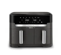 TEFAL | Air Fryer | EY942HE0 Easy Fry Dual XXL | Power 2700 W | Capacity 11 L | Dark Grey