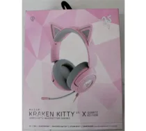 SALE OUT. Razer Kraken Kitty V3 X Headset, Quartz | SALE OUT. Razer Gaming Headset | Kraken Kitty V3 X | Wired | Over-Ear | Microphone | Quartz | DEMO | Warranty 24 month(s)