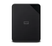 External HDD WESTERN DIGITAL Elements Portable SE 4TB USB 3.0 Colour Black WDBJRT0040BBK-WESN