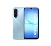 Samsung | Galaxy | A17 | Blue | 6.7 " | Super AMOLED | 1080 x 2340 pixels | Mediatek | Helio G99 | Internal RAM 4 GB | 128 GB | Dual SIM | MicroSD | 3G | 4G | Main camera resolution 50 MP | Secondary camera resolution 5 MP | Android | 5000 mAh