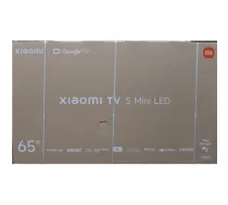 SALE OUT. Xiaomi TV S Mini LED 65 2026 | SALE OUT. Xiaomi | S Mini LED 2026 | 65 | Smart TV | Google TV | 4K UHD | Dark Grey | DAMAGED PACKAGING, DENTED BACKSIDE