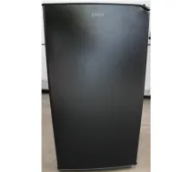 SALE OUT. Candy CHASD4385EBC Table Top Refrigerator, E, Free standing, Height 85 cm, Fridge net 90 L, Black | SALE OUT. | Candy Table Top Refrigerator | CHASD4385EBC | Energy efficiency class E | Free standing | Larder | Height 85 cm | Fridge net capacity 90 L | 37 dB | Black | NOT ORIGINAL PACKAGING, DAMAGED DOOR HINGE. DENTED DOOR (TOP, NEAR HINGE) AND LEFT SIDE (BOTTOM), USED