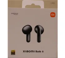 SALE OUT. Xiaomi Buds 6, Graphite Black | SALE OUT. | Xiaomi Buds 6 | Bluetooth | Semi-in-ear | Microphone | Graphite Black | Noise canceling | DEMO | Warranty 24 month(s) | Wireless