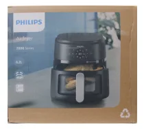 SALE OUT. Philips NA231/00 Airfryer, 1700 W, Pan volume 6.2 L, Black, Silver | Philips Airfryer | NA231/00 | Power 1700 W | Capacity 6.2 L | Black/Silver | DAMAGED PACKAGING, CRACKED BODY | 24 month(s)