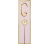 Brīnumsvecīte burts "G" Classic Gold Wondercandle