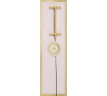 Brīnumsvecīte burts "I" Classic Gold Wondercandle