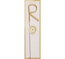 Brīnumsvecīte burts "R" Classic Gold Wondercandle