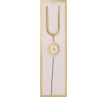 Brīnumsvecīte burts "U" Classic Gold Wondercandle
