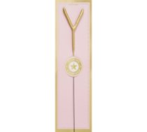 Brīnumsvecīte burts "Y" Classic Gold Wondercandle