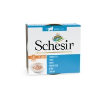 Schesir tuna natural gravy in sauce 70g wet food for cats