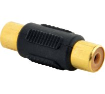 Adapteris Av Gembird Rca (cinch) - Rca (cinch) Melns (a-rcaff-01)