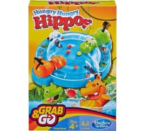 Hasbro Spēle Hungry Hungry Hippo Spēleb And Go (b1001)