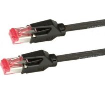 Draka Draka Patchcord S/ftp Kat.6 H Melns 0.5m