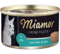 Miamor Miamor Feine Filets Kārba Tuncis I Rīsi - 100g