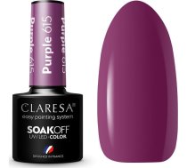 Claresa Claresa Soak Off Uv/led Purple Hibrīda laka 615 5g