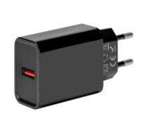 Lādēšanas ierīces un kabeļi -  OBAL:ME Wall Charger USB-A 18W Black