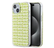 Aizmugurējais vāciņš DKNY - DKNY PC/TPU Repeat Pattern Case for iPhone 15 Yellow