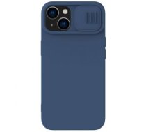 Aizmugurējais vāciņš Nillkin - Nillkin CamShield Silky Magnetic Silicone Case for Apple iPhone 14 Plus Blue