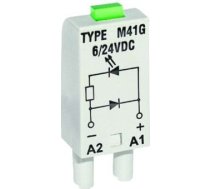 Relpol Modulis Sygnalizacyjny Ld, Diody: Led Zaļš + D, 24-60v Dc M42g Pelēks (854843)