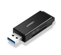 Ugreen Cm104 Karšu Lasītājs Atmiņas Sd/microsd Usb 3.0 (melns)