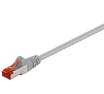 Kabelis Goobay  93568 CAT 6 patch cable S/FTP (PiMF), grey, 0.5 m