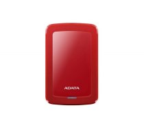 Disks ārējais Hdd Adata Classic Hv300 2tb Sarkans (ahv300-2tu31-crd)