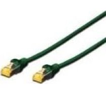 Digitus Cat 6a S-ftp Patch C. Lsoh. Patchcord Cu Cat 6a S-ftp, Lsoh, Cu, Awg 26/7, Garums 7 M, Krāsa Zaļš Garums 7 M, Krāsa Zaļš (dk-1644-a-070 / B)