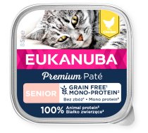 EUKANUBA Senior Mono-Protein chicken wet food for cats 85 g