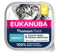 EUKANUBA Adult Mono-Protein chicken wet food for cats 85 g