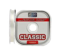 Fishing line ASSO Classic 100mm 0.12mm/0.9kg white