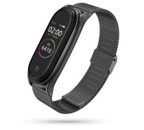 Siksniņa Tech-Protect  Tech-Protect MilaneseBand strap for Xiaomi Mi Smart Band 5 / 6 / 6 NFC - black