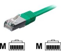 Equip Patchcord, S/ftp, Cat6, Pimf, 1m, Zaļš (605640)