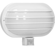 Sienas Lampa Orno Laso, Gaismeklis Dārza Ar Sensoru kustības 180, 1x60w, E27, Ip44, Plastmasa, Balta,lf-2/w