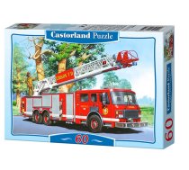 PUZZLE 60EL CASTORLAND B 06595 FIRE ENGINE PUD27