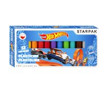 Plastilīns 12kol Hot Wheels Stk Pud 1/40